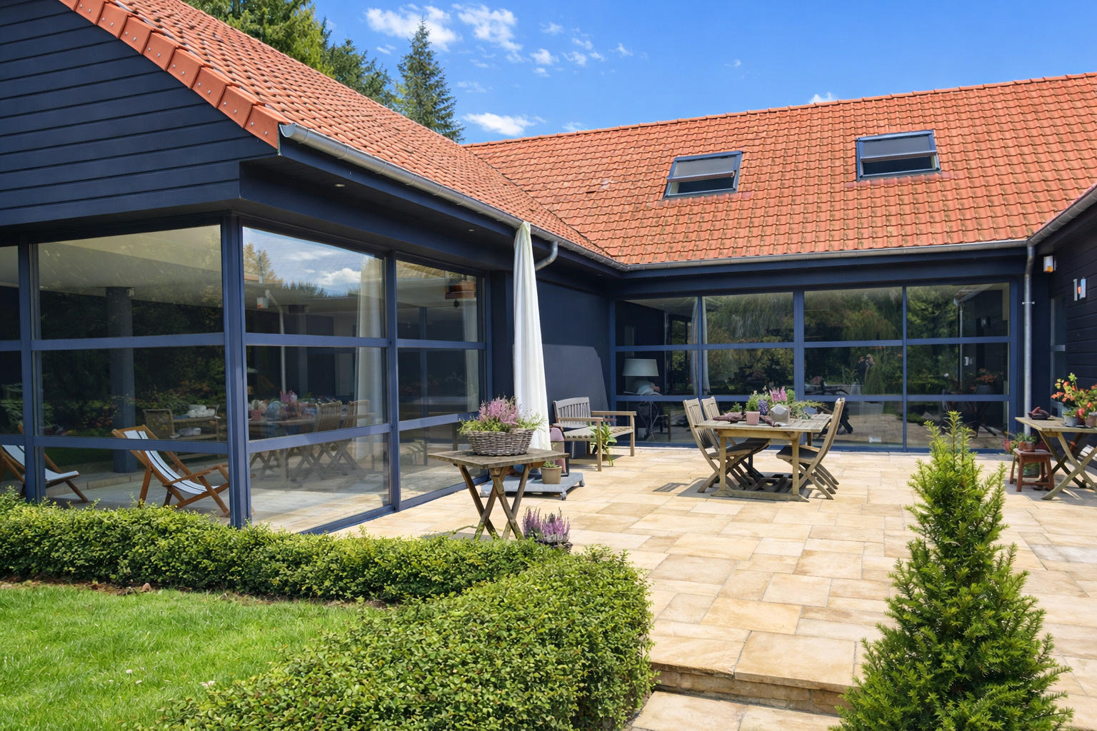 MONT SAINT ELOI PROPRIETE DE CARACTERE 396 M2 Piscine intérieure, jardin clos, garage 2/3VL